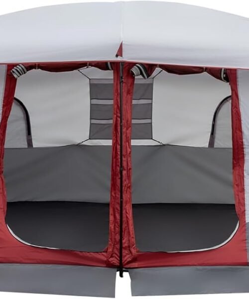 10 Person Tent | Large Multi Room Tent for Family | Included Tent Gear Loft Organizer for Camping Accessories | Portable Cabin Huge Tent with Carry Bag for Outdoor Car Camping，Family Tent